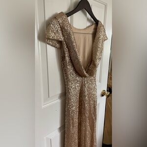 Gold Sorella Vita Formal Dress